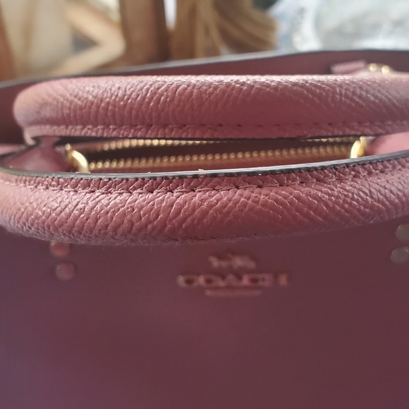 Coach Satchel with matching wallet - Picture 7 of 11